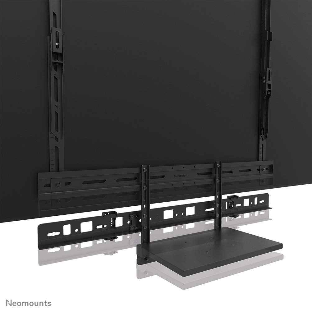 Neomounts AV60-500BL Videobar and laptop shelf kit 43-110" - VESA - max 8 kg - universal